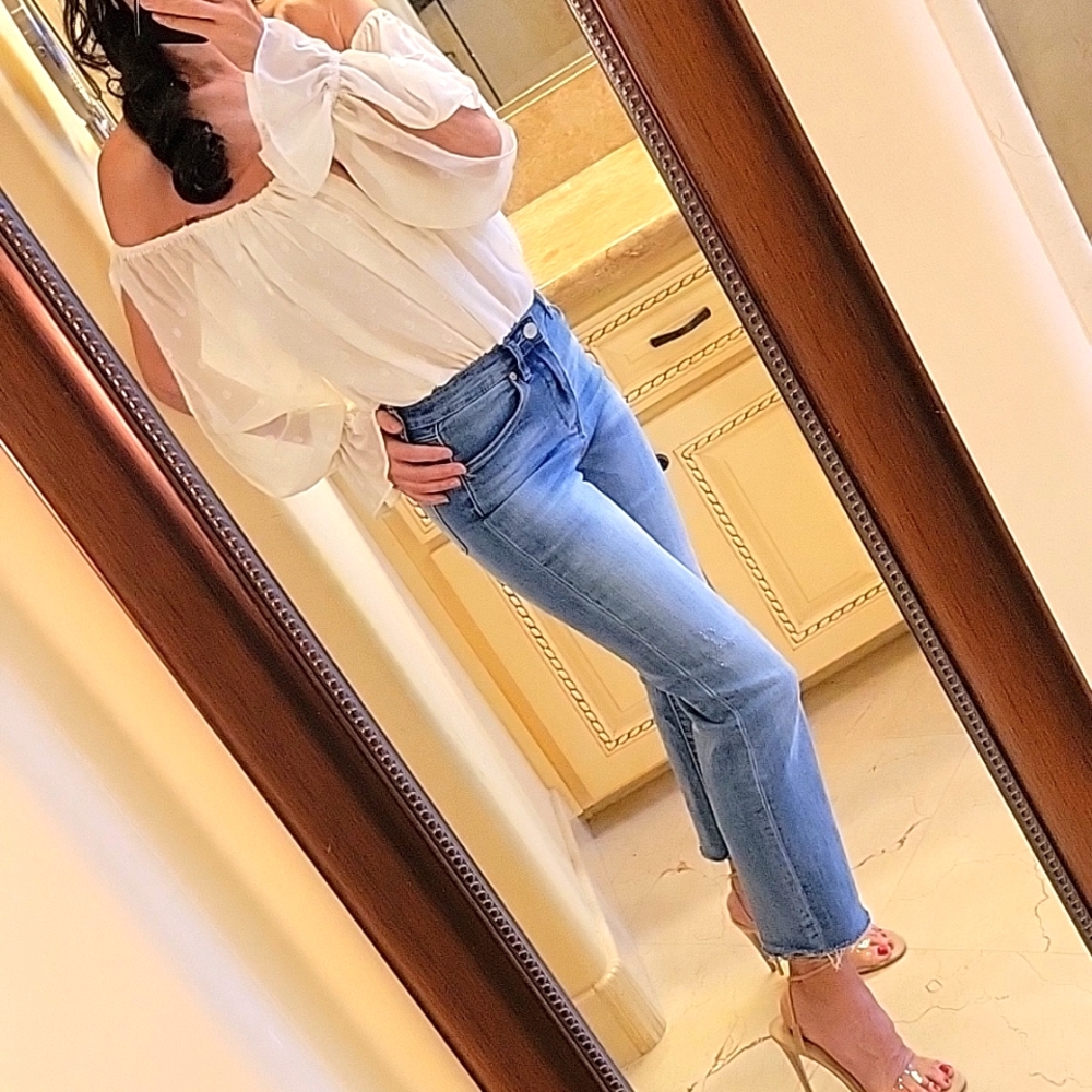 BLANKNYC The Baxter 5-pocket Cropped Jean, Sz 24 - Picture 3 of 16